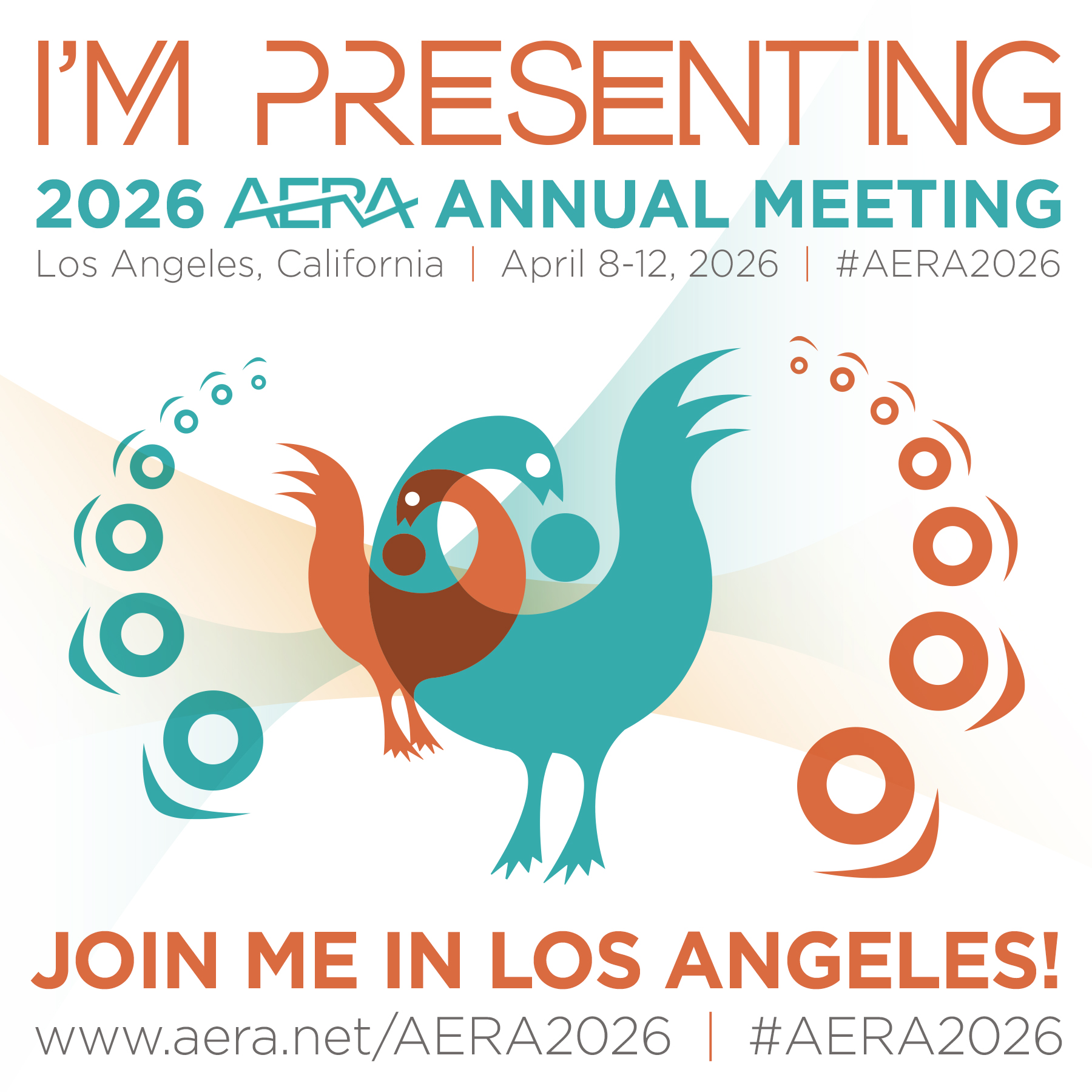 AERA 2026 Conference Graphic